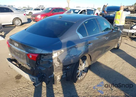 2017 Infiniti Q50 2.0T Base z USA, uszkodzony, nr VIN JN1CV7AP7HM640801